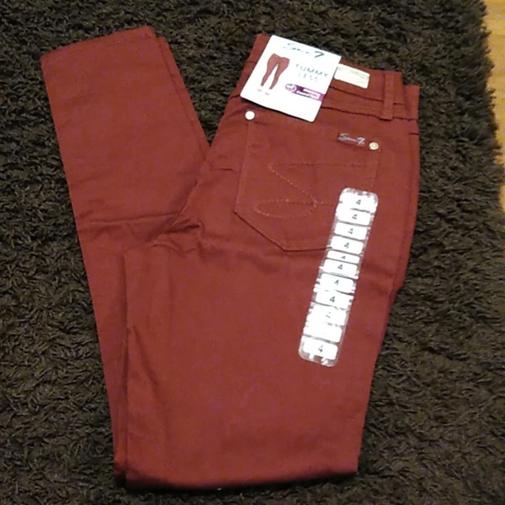 Seven 7 Tummyless High Rise Skinny Jeans